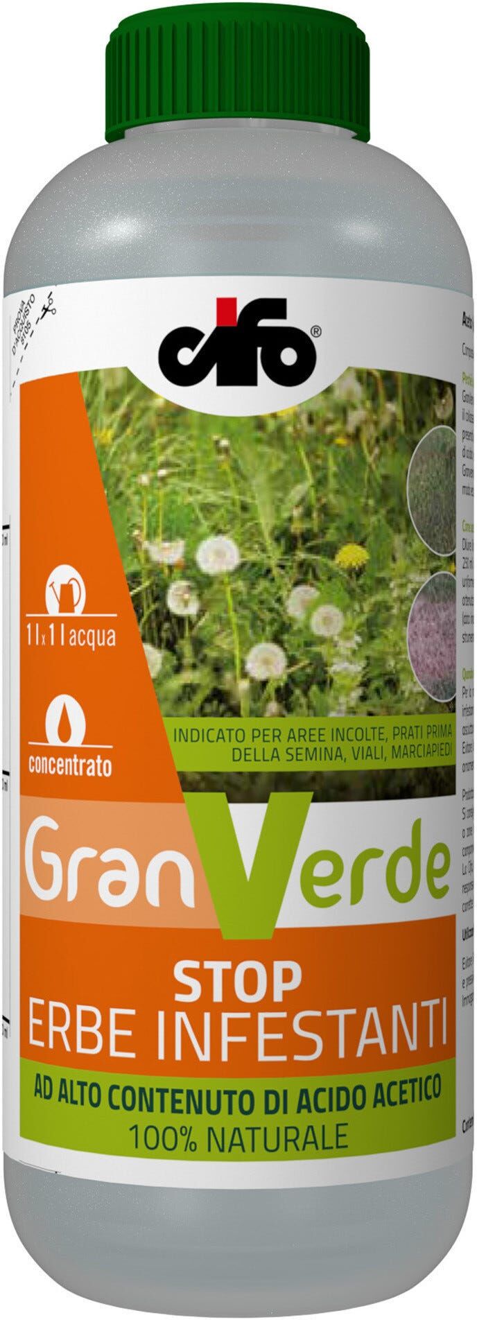Granverde ERBICIDA ACETO LIQUIDO CONCENTRATO  CIFO 1 l