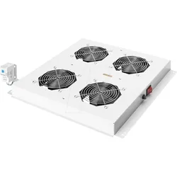 ROLINE 26210077 - 19" Dachlüftereinheit, 4 Lüfter, grau