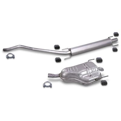 Bestprice Schalldämpfer Set + Montagematerial [Hersteller-Nr. 40675318] für Opel