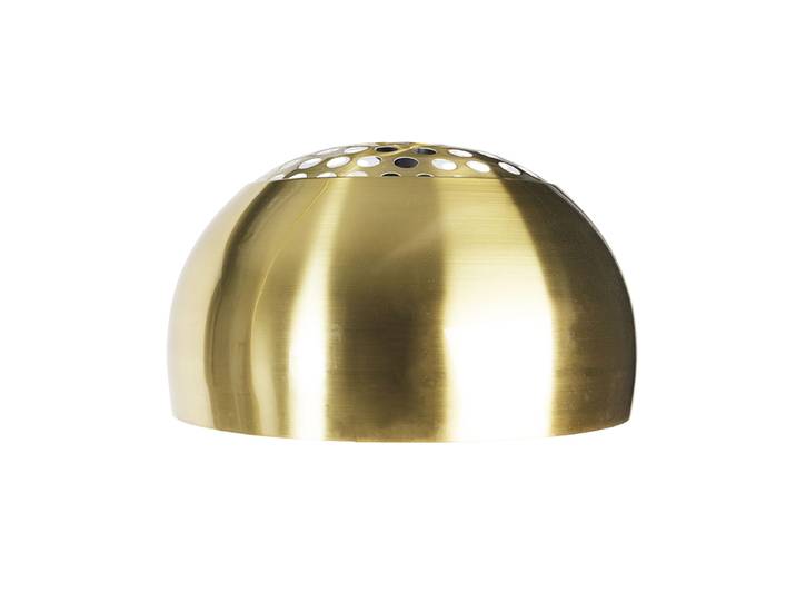 Abat-jour XXL pour lampadaire à arc en laiton