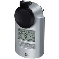 Brennenstuhl Primera-Line Weekly Timer DT IP 44 Silber