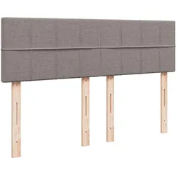 vidaXL, Boxspringbett, Alronica (Block mit Quadraten) (140 x 190 cm)