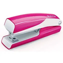 LEITZ Heftgerät WOW Mini NeXXt, pink, Heftleistung: 10 Blatt, Heftarten: geschlossen, genagelt, Heftklammern: P2 (Nr.10)