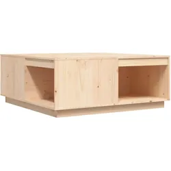 Décoshop26 - Couchtisch im rustikalen Design 100 x 101 x 40,5 cm massives Kiefernholz DEC036919