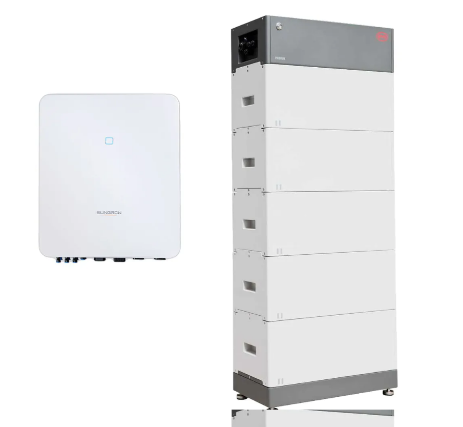 Sungrow HV SH8.0RT 8kW Hybrid Wechselrichter mit 12,8kWh Batteriespeicher-Set