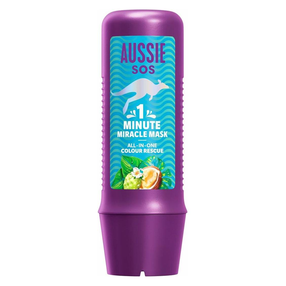 Aussie Sos 1 Minute Miracle All In One Colour Rescue Mask - 250 Ml (250 ml) (8700216437165)