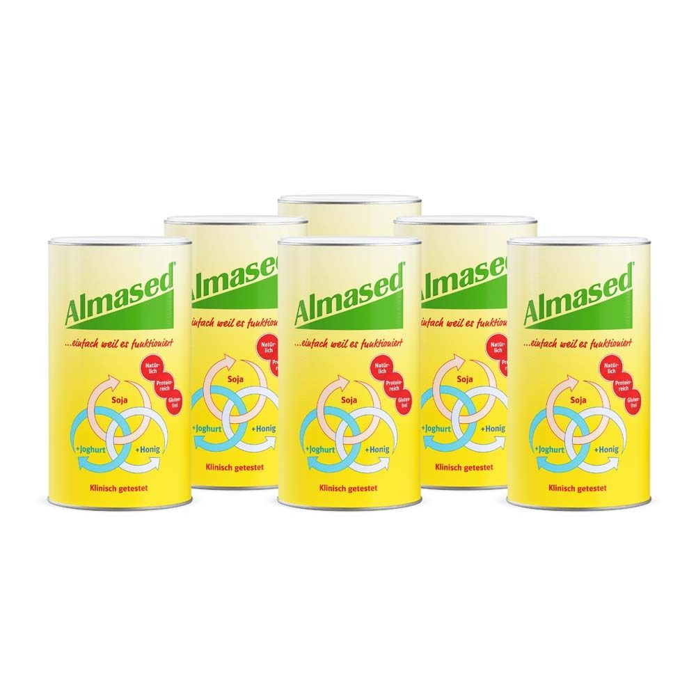 Almased Vital-Pflanzen-Eiweißkost 6x500 g Pulver