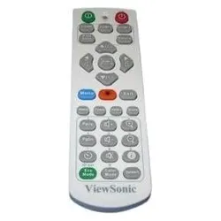 Viewsonic Remote Control Beamer (Gerätespezifische Fernbedienung, Infrarot), Fernbedienung, Weiss