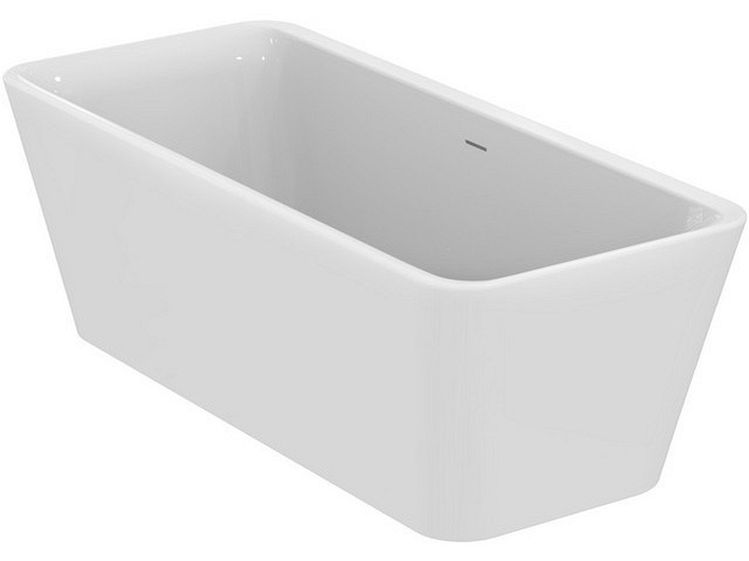 Ideal Standard Kf-Badewanne Tonic II, freistehend 180 x 80 x 49 cm, mit Ablauf, Weiß, E398101
