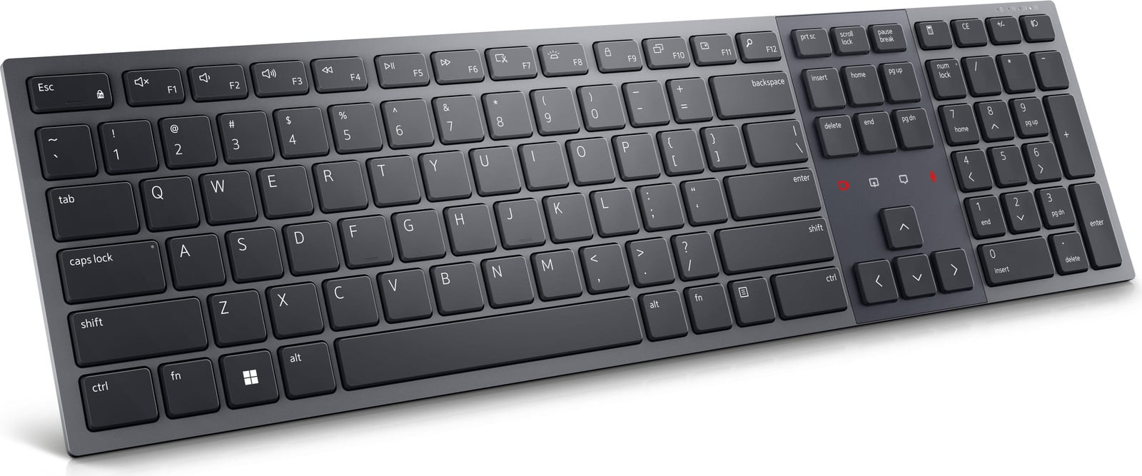 Dell KB900 draadloos toetsenbord grijs