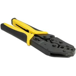 Delock, Zange, Crimpzange Universelle Koax, gewinkelt (225 mm)
