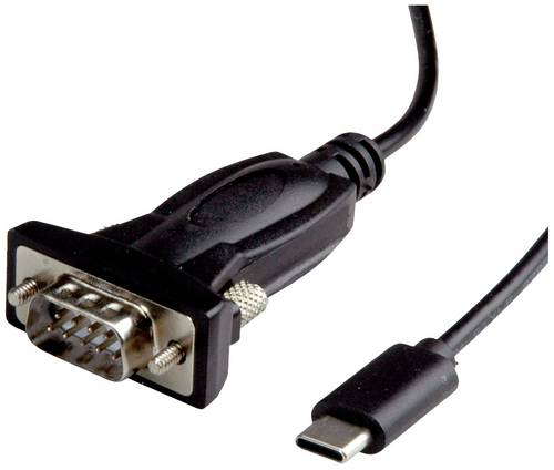 Value USB-C Kabel VGA 9pol. Stecker, USB-C Stecker 1.80m Schwarz 12.99.1162