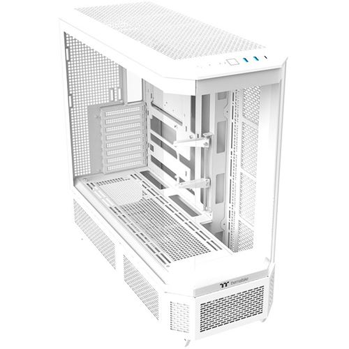 Thermaltake View 600 TG Snow Midi Tower ohne Netzteil weiss