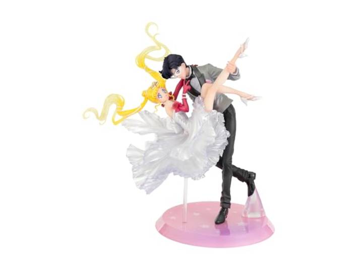 TAMASHII Nations - Sailor Moon - Usagi & Smoking Maske [Moonlight Glow Edition] FiguartsZERO Chouette Sammelfigur
