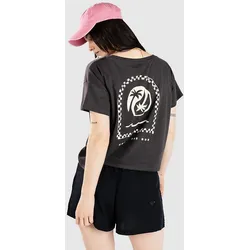 Sisstr Daybreak Crop T-Shirt vintage black Gr. L