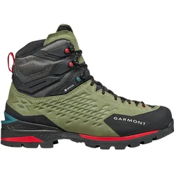 Garmont, Unisex, Wanderschuhe, Ascent Evo GTX (47), Rot, Grün
