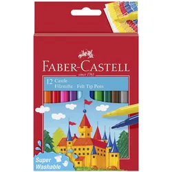 Faber-Castell, Marker, Marker-Set Bunt (10 Stück) (12x)
