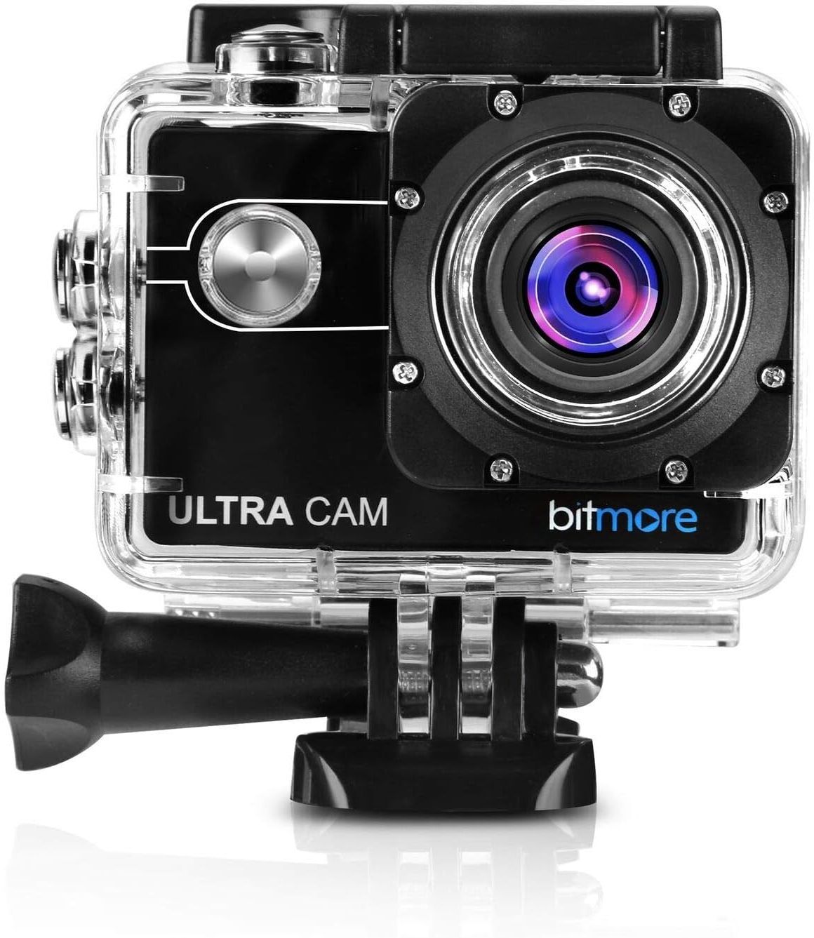 ECLAT Tech Ltd Bitmore UltraCam 4K Waterproof Action Camera with Accessories, New