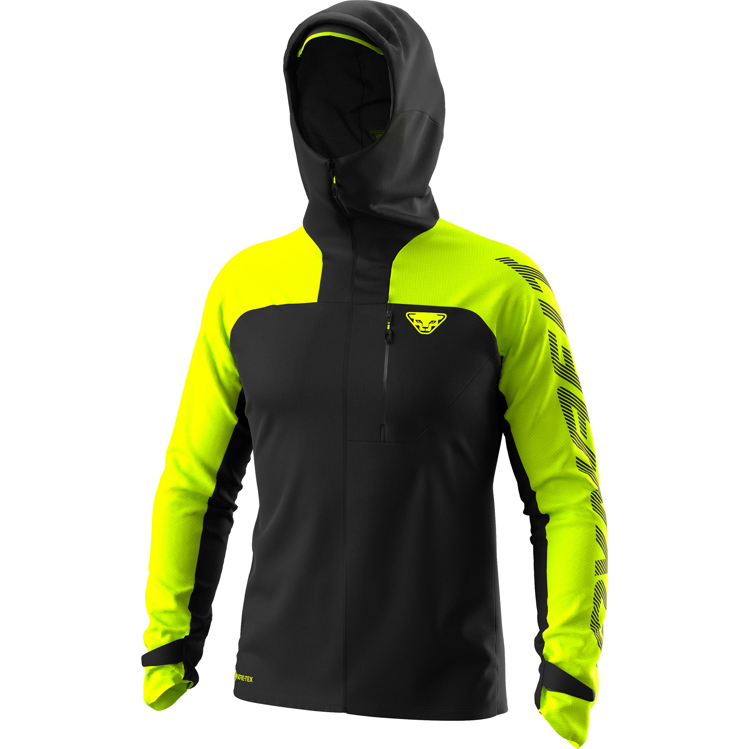 Dynafit Elevation GTX Herren Regenjacke schwarz Größe XL Trekking Winddicht Wasserabweisend