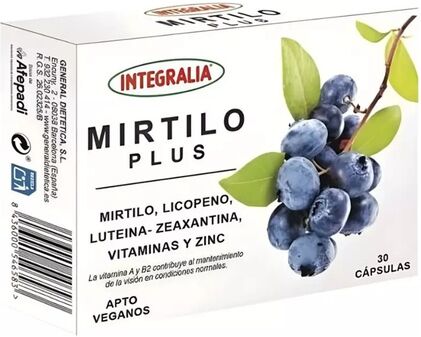 Integralia Mirtilo Plus 30 Caps