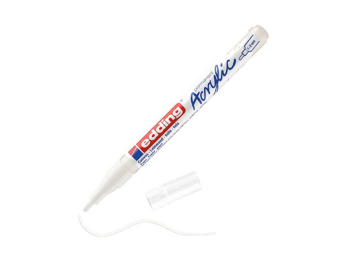 Edding Acrylmarker 5300 Verkehrsweiss