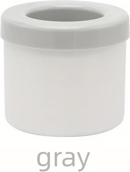 Friendly Fresh Finds Leak Proof Silicone Ice Cube Tray Stackable & Dishwasher Safe For Whiskey Cocktails grey