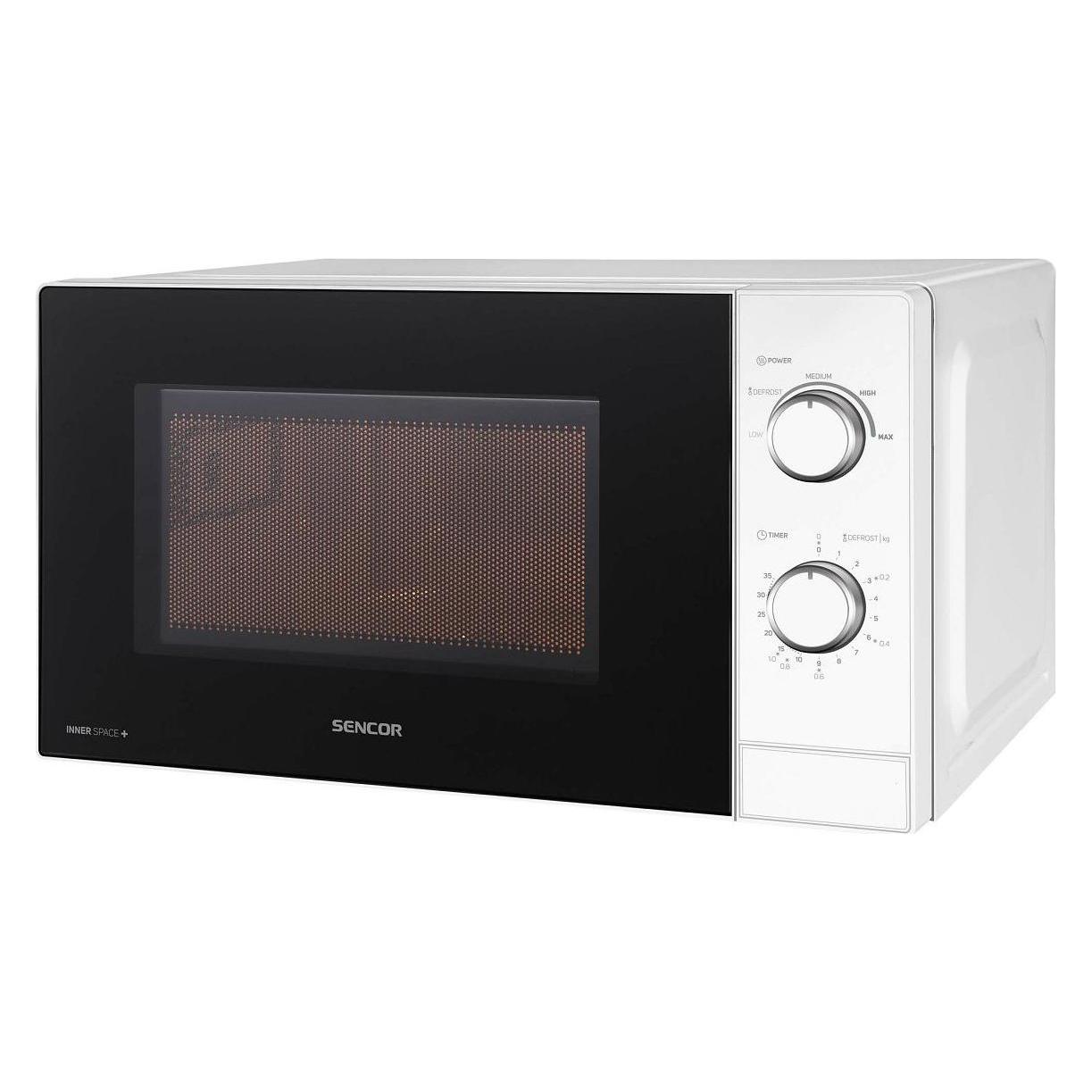 Sencor SMW1718WH microwave oven, white (20 l) (8590669322756)