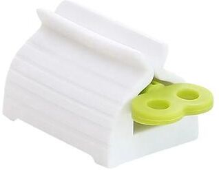 Inspired Living No Waste Toothpaste Tube Squeezer Wall Mounted Toothpaste Roller Dispenser 1pc green