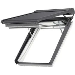 VELUX Elektro-Rollladen SMH 0000 S Aluminium Dunkelgrau, 78x118 cm (MK06)