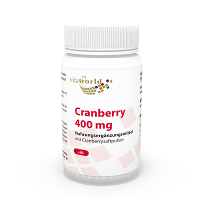 Vita World GmbH CRANBERRY 400 mg Kapseln 60 St 04648347