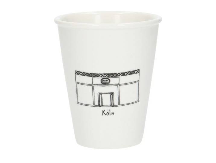 Gevel mok, Keulen, porselein, 200 ml