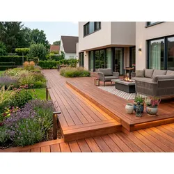 Guyana Ipe (Tanimbuca) Terrassendielen, 25x90 mm, KD, glatt/glatt