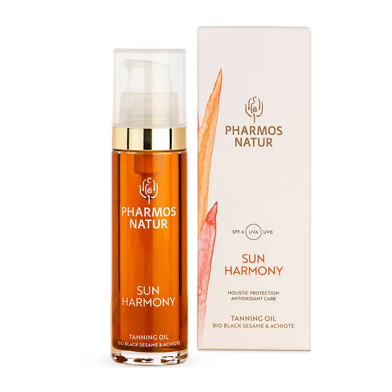 PHARMOS NATUR SUN HARMONY Tanning Oil, 60ml 1-060007