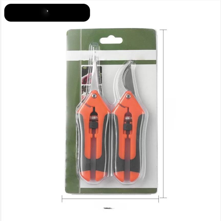 INF 2er-Pack Multifunktionale Gartenschere – Legierung & TPR-Konstruktion Orange
