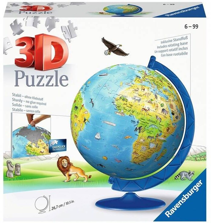 Ravensburger Puzzle 3D Globe - 180 pcs