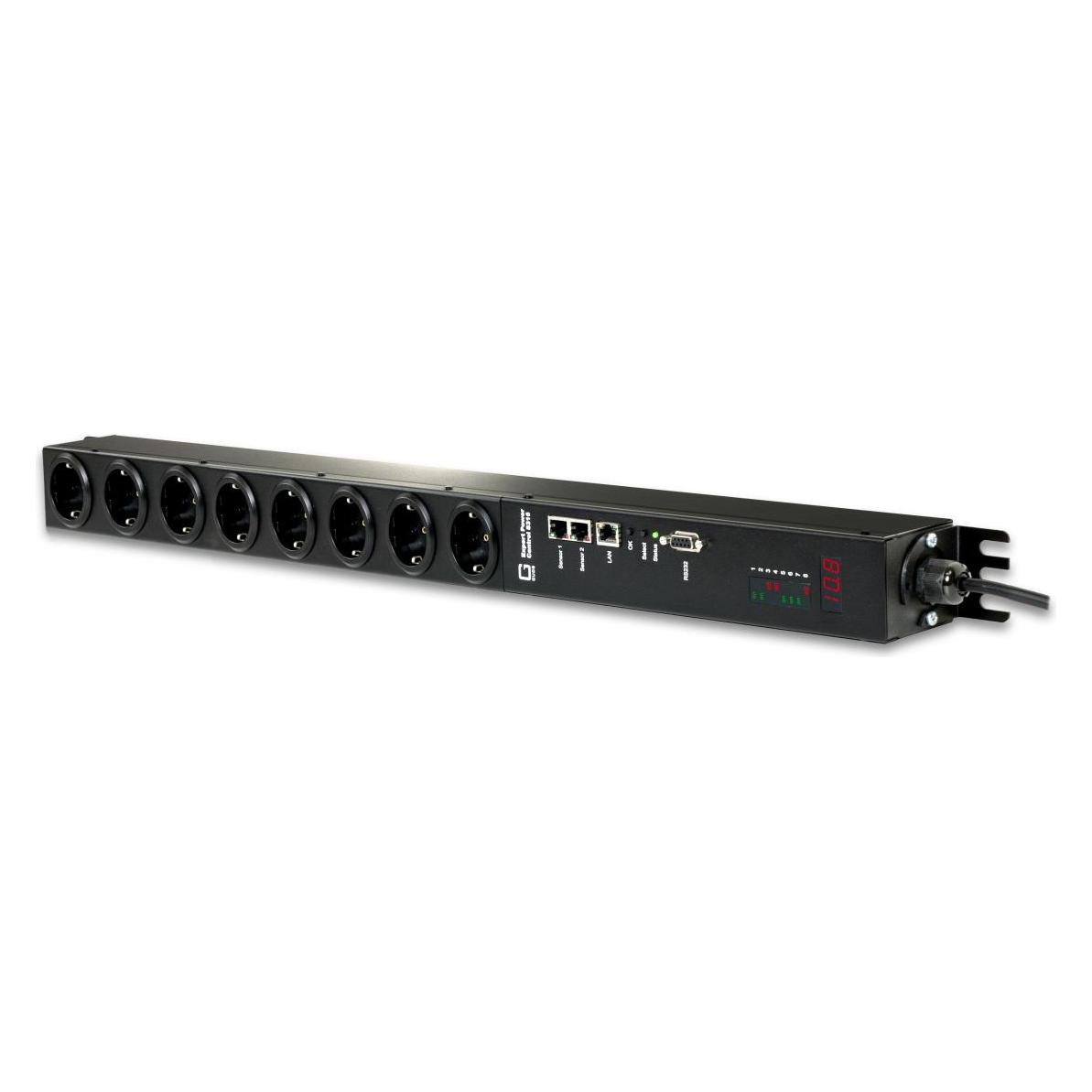 Gude 83161 EPC 1 x 16A 8 Schutzkont. 2 Sensoranschlüsse SSL IPv6 SNMPv3 (8316-1)