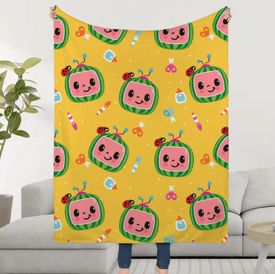 Inspire Curations CoComelon Kids Plush Throw Blanket 5 gait150x200cm