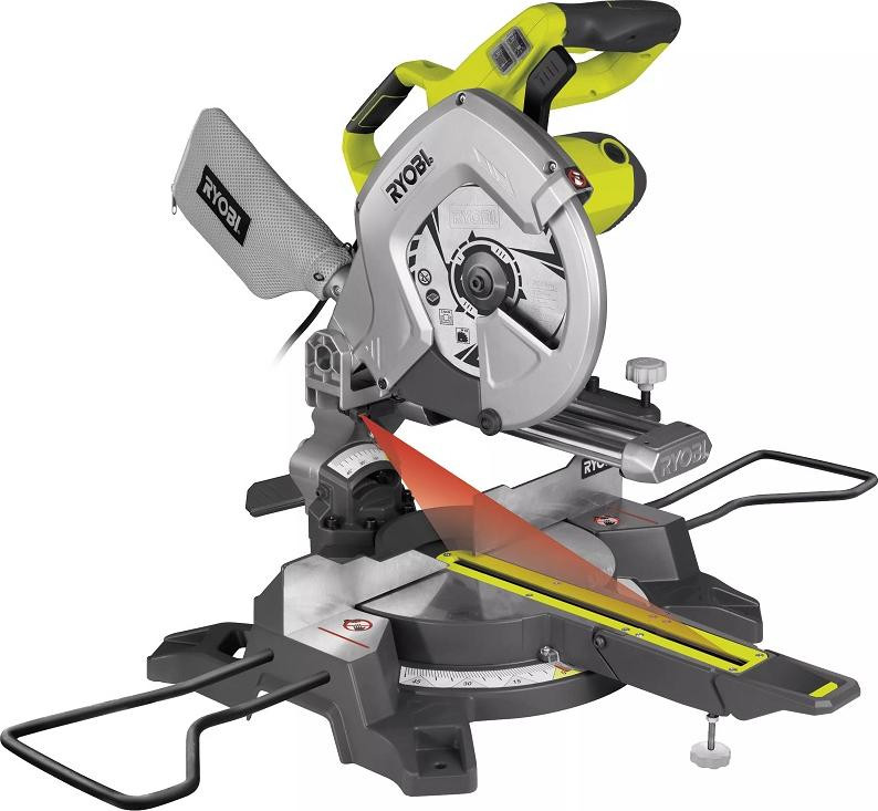Ryobi EMS254L Paneelzaag met 254 mm zaagblad en 2000 W vermogen