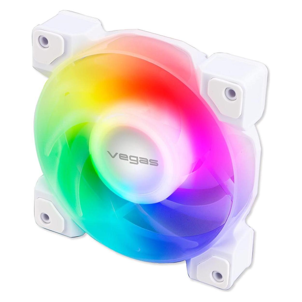 Akasa Vegas A12 Addressable-RGB Lüfter (120 mm, 1x) (AK-FN111-WH)