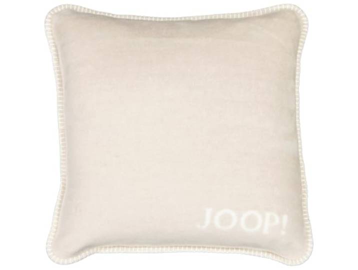 JOOP! Kissen UNI-DOUBLEFACE Kissenbezug Farbe Feder-Ecru Größe 50x50 cm