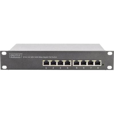 Digitus DN-95317 DN-95317 Netzwerk Switch 8 Port 10 / 100 / 1000MBit/s PoE-Funktion
