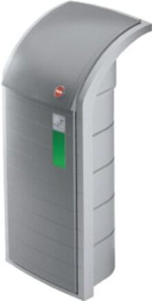 Hailo poubelle de tri ProfiLine WSB120 aluminium blanc (9120600)