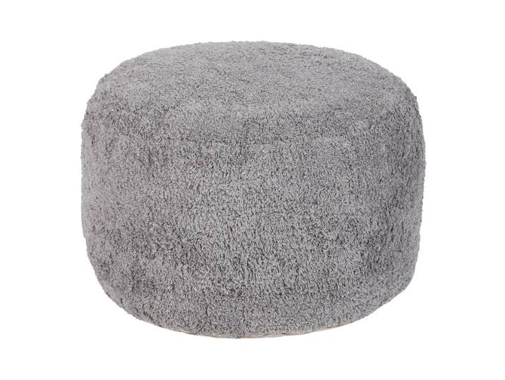 POUF Baumwolle Grau Kandhkot