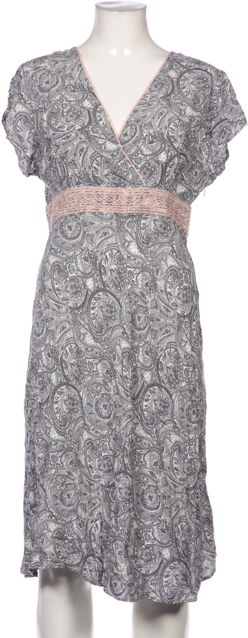 Culture Damen Kleid, Grau, Gr. L, Viskose - Second Hand