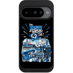 Nivocase Handyhülle für Google Pixel 10 Hülle NIVOpure Case Schwarz Aufstieg HSV Hamburger SV (Google Pixel 10), Smartphone Hülle, Schwarz