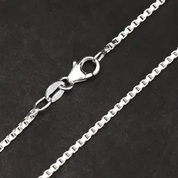 Drachensilber Venezianerkette 1,5mm 925 Silber diverse Längen 60cm - Silber