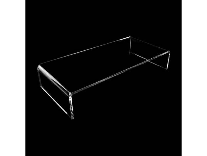 Grünke TV-Aufsatz TV-Brücke TV Lowboard TV Rack Original Acryl (B 80cm x H 12cm x T 25cm)