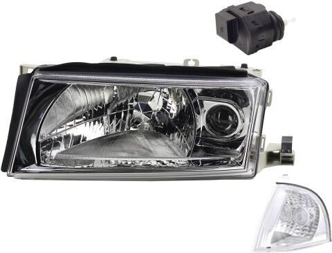 NP24 Scheinwerfer kompatibel zu Skoda Octavia 1U Links inkl. Stellmotor inkl. Blinker
