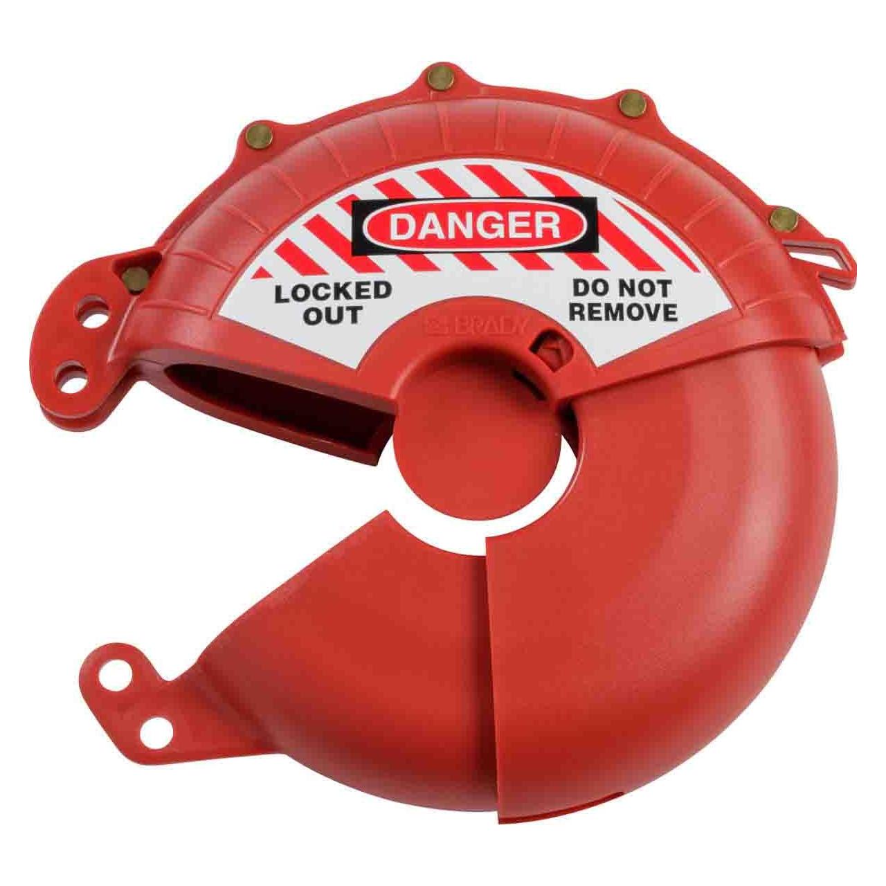 Brady Collapsible GateValve Lockout Red Small (148648)