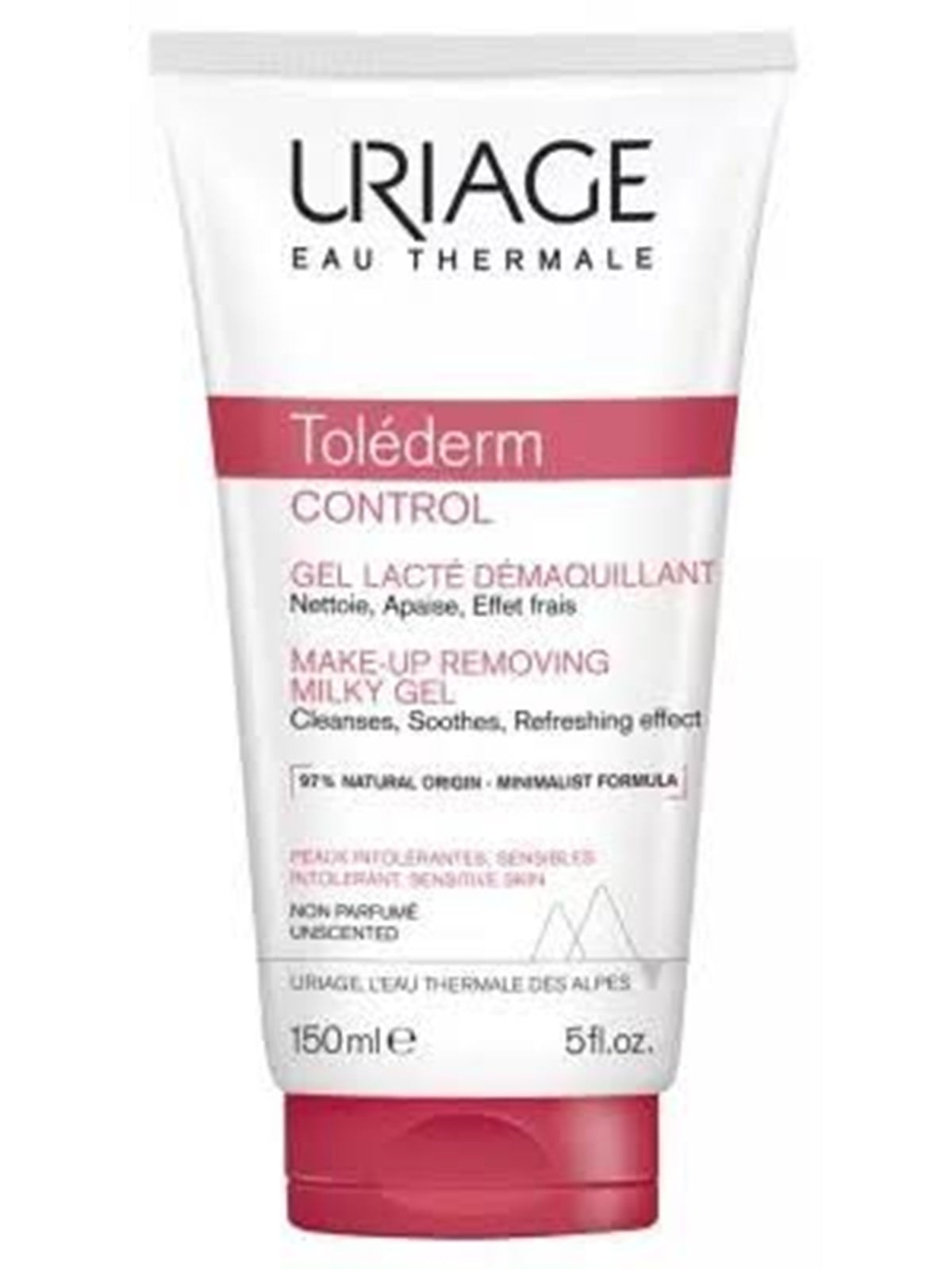 Uriage Toléderm Control Make-Up Removing Milky Gel